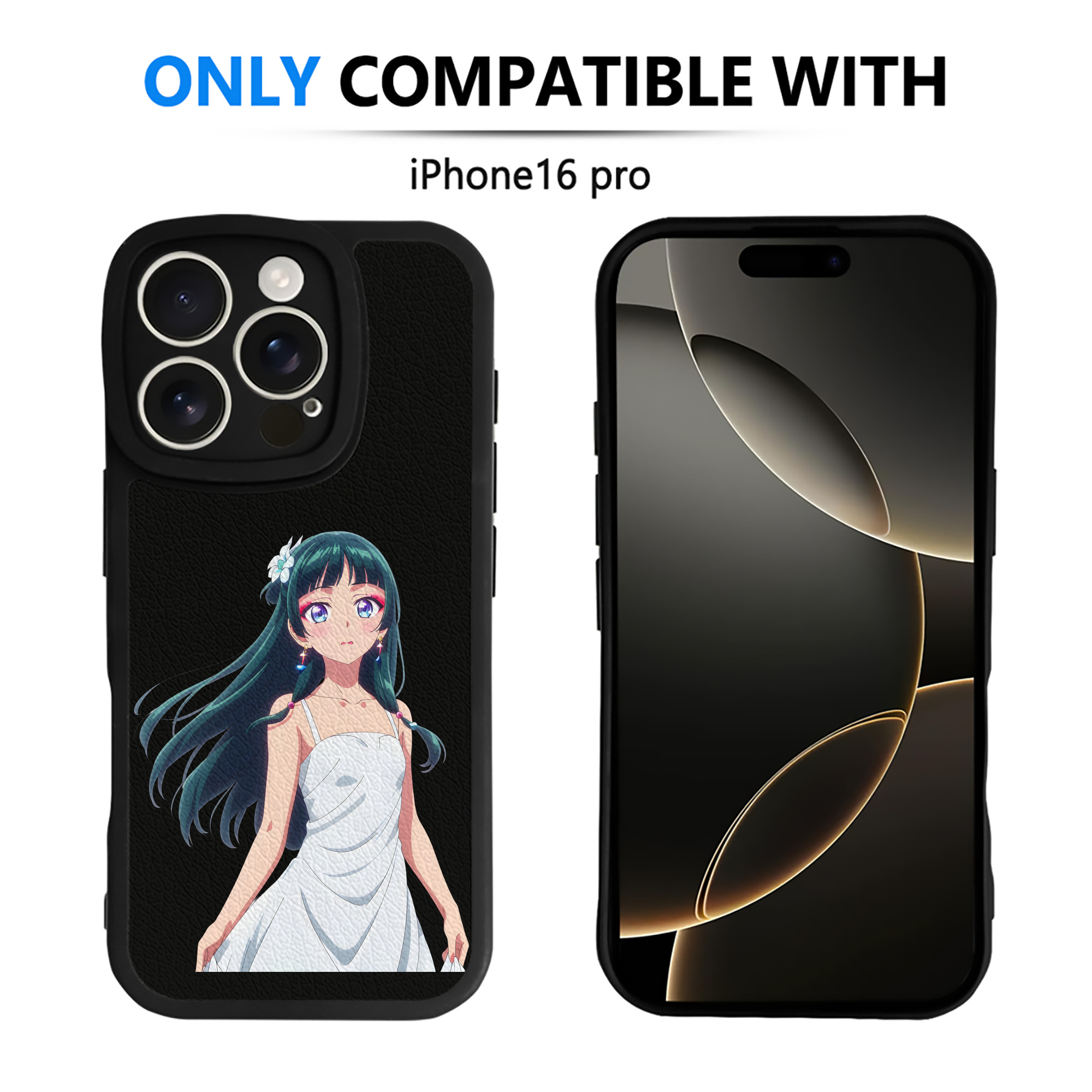 薬屋のひとりごと The Apothecary Diaries 【iPhone 16シリーズ対応】シリコンスマホケース（レザー調） 材質：シリコン
